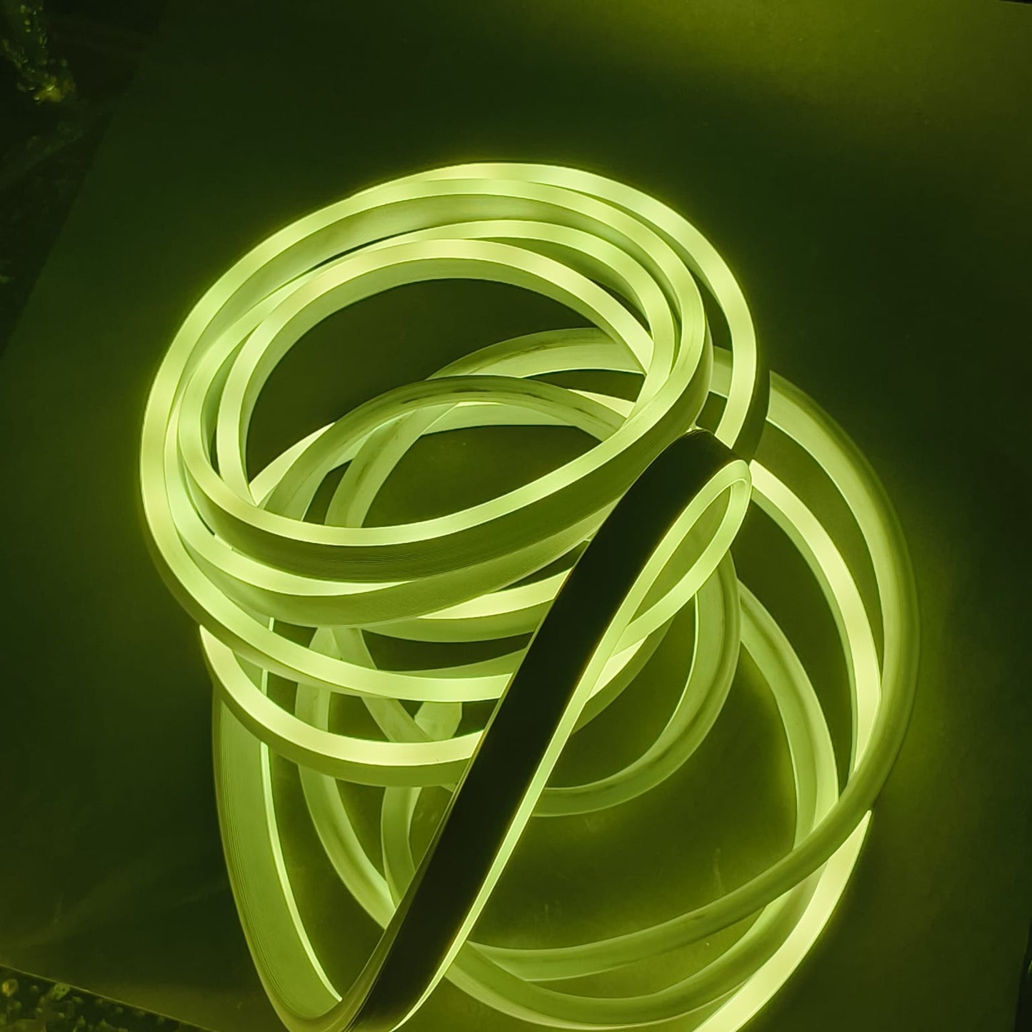 5 Meter Green Neon LED ROPE Light with 12V Adapter – Flexible Decorative Neon Light